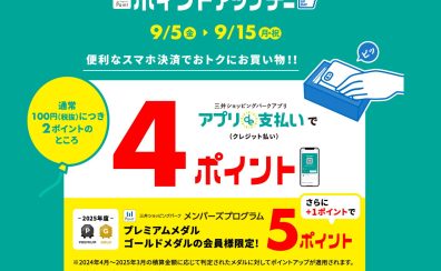 【プレミアム・ゴールド・メダル会員様はさらにお得！】ららぽーと豊洲ポイントアップ開催中♪9/5（金）～9/15（月祝）ポイントアップ期間限定「楽器相談会」開催いたします！