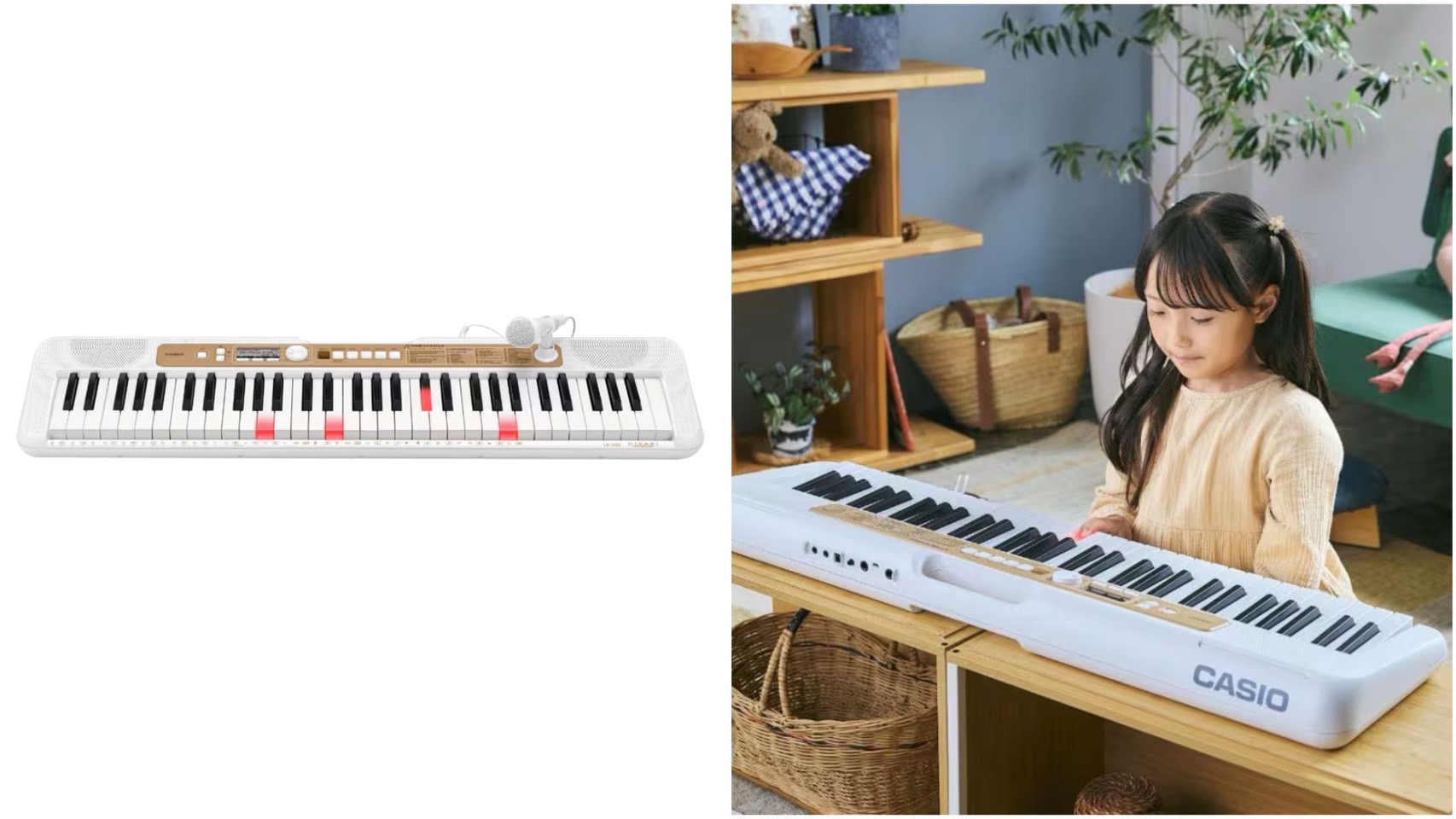 CASIO 光ナビゲーションキーボードLK-340