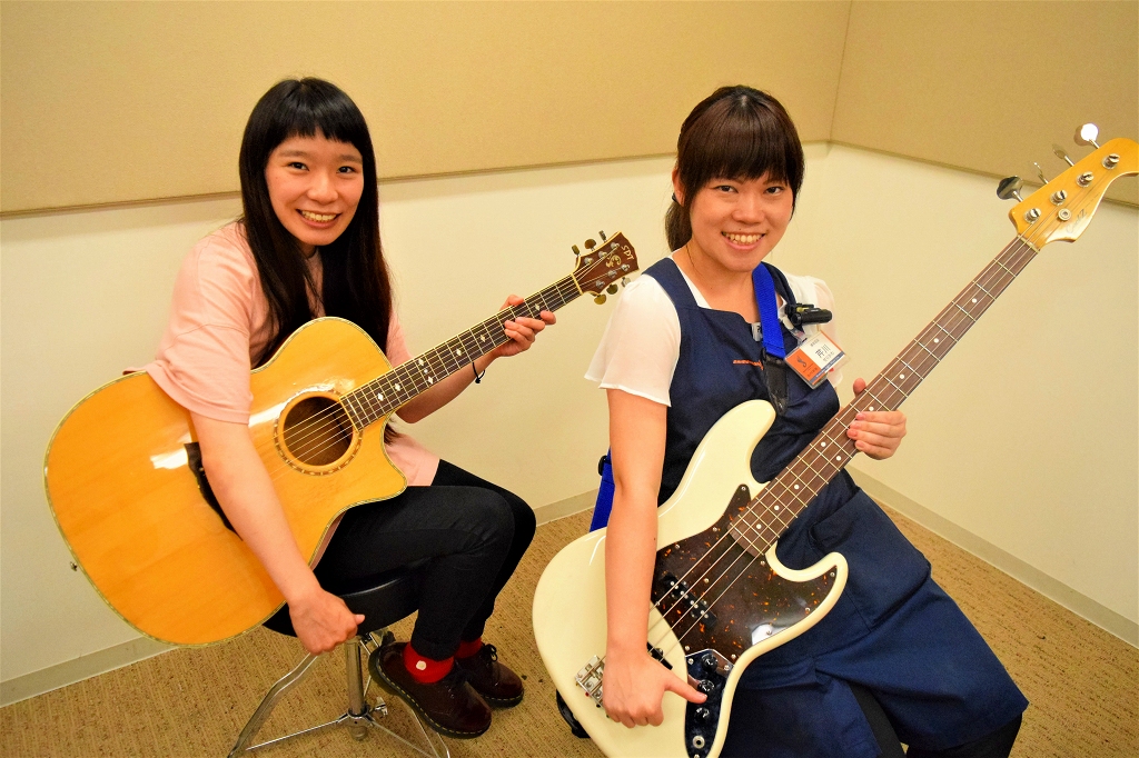 【エレキギター・アコースティックギター教室】人気につき女性限定ギター教室増設！ギタ女集まれ！