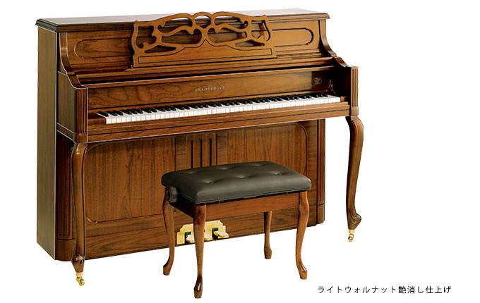 *PRAMBERGER PV110F 津田沼店に新入荷のアップライトピアノをご案内致します！]]猫脚タイプで非常に素敵なデザインの商品です！]]背も低めですので圧迫感もなく、お色、デザイン共にお部屋に馴染みやすいモデルです。]]ぜひ店頭にてご試奏ください！ 島村楽器が独自にご提案するインテリア・ピア […]