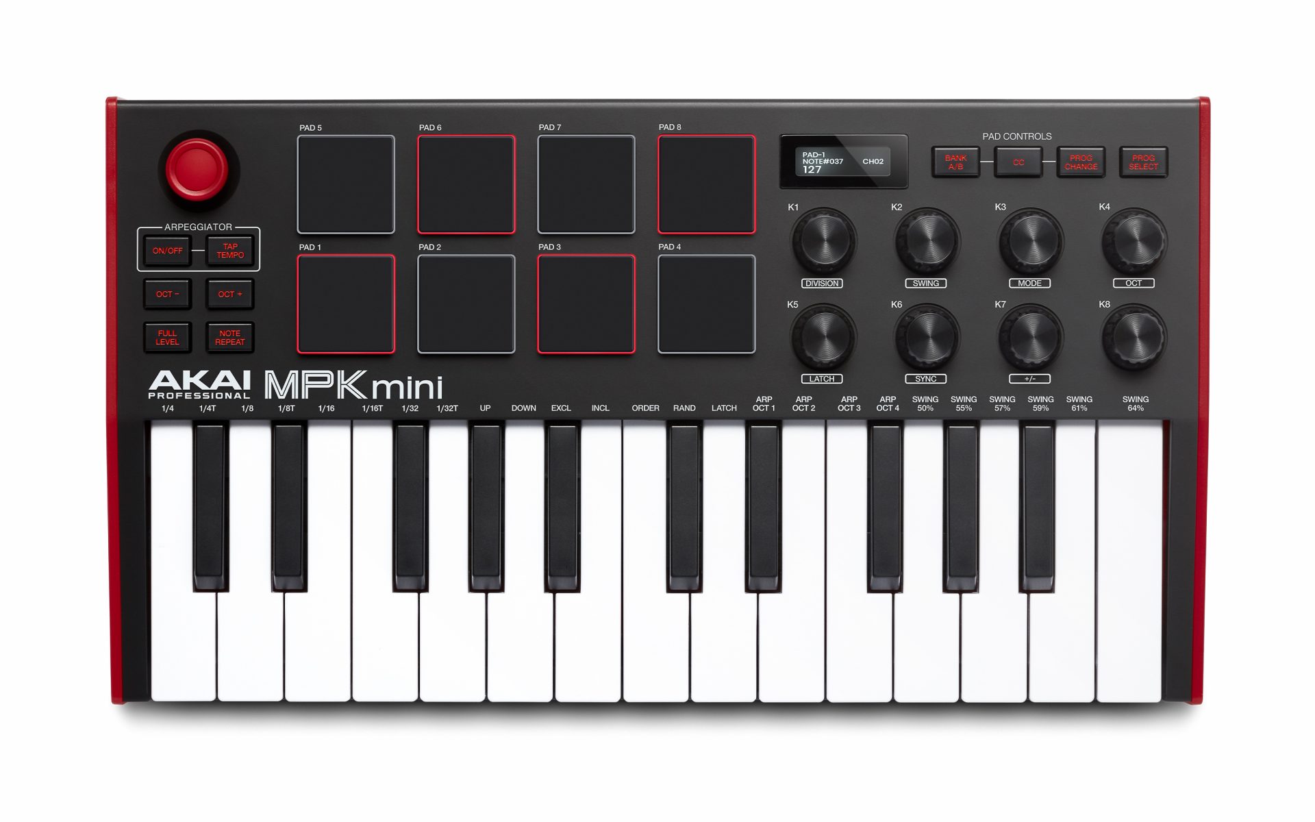 *人気MIDIキーボードの最新機種AKAI / MPK mini MK3が入荷！ MPK mini MK3は、現代のプロデューサーが必要とする全ての機能を備えています。 音楽制作ソフトウェアとの互換性 、旅行先に持ち出せるコンパクトサイズ、MPC譲りのパッドに加え、アサイン可能なノブ・コントロールを […]