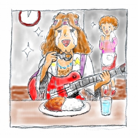 【ギター型スプーン】母さん、今日から俺はギターで飯を食うよ！島村楽器オリジナル「レスポールタイプギター型スプーン」