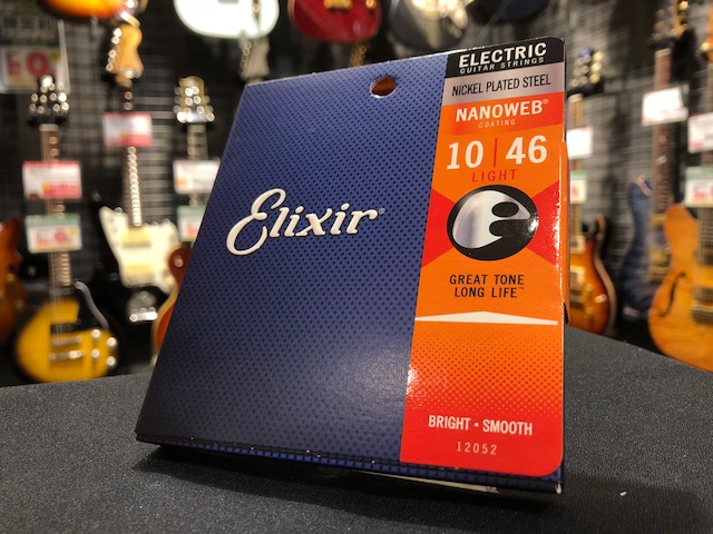 1215円 数量限定アウトレット最安価格 ELIXIR 12052 NANOWEB Light 10-46 エレキギター