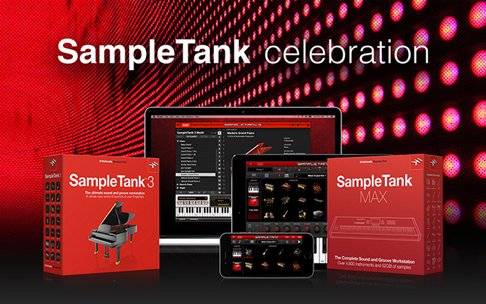 【DTM 大阪 梅田】定番マルチ音源 SampleTank 3 MAX が最大70% OFFで買えちゃうプロモスタート♪