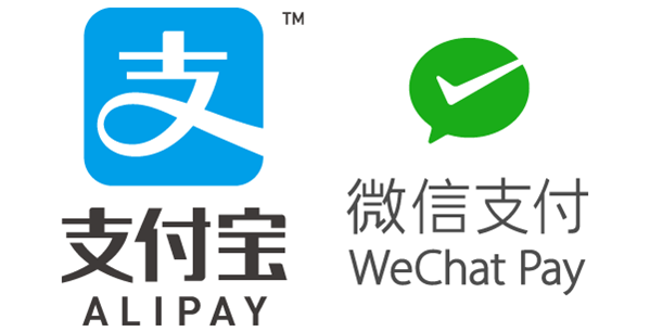 可以使用支付宝（支持宝）・WeChat Pay（微信支付）