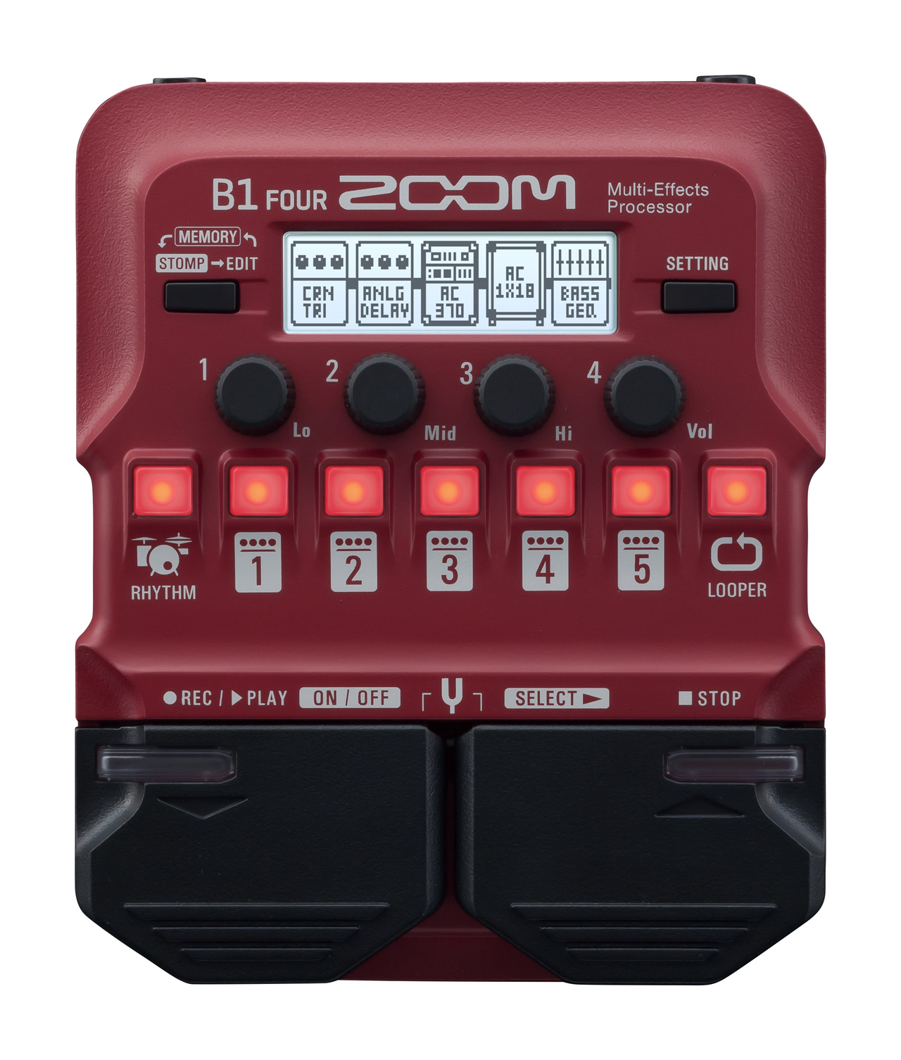 ZOOM B1 FOUR / B1X FOUR 製品記事