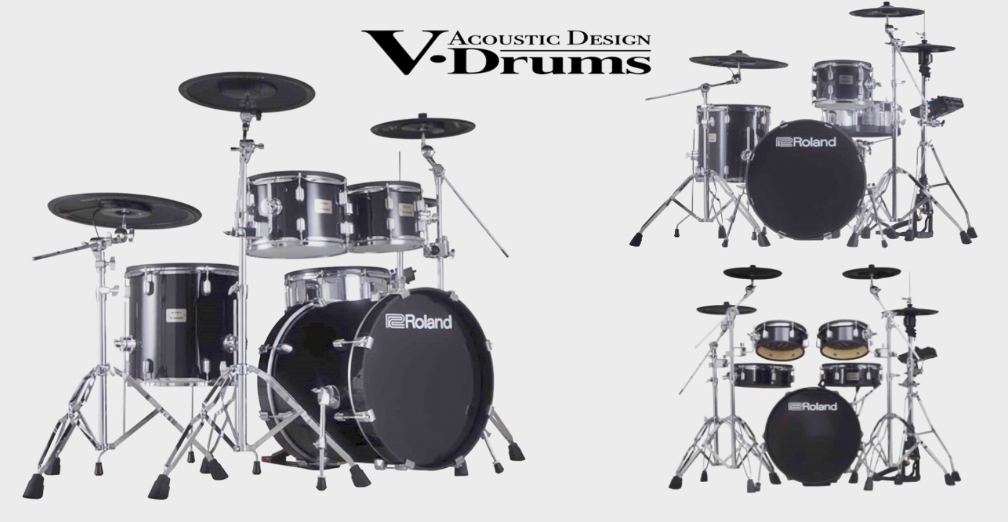 【新製品V-Drums Acoustic Design Series】VAD306展示開始 アコースティックドラムの様なルックスとRolandのテクノロジーがクロスオーバー