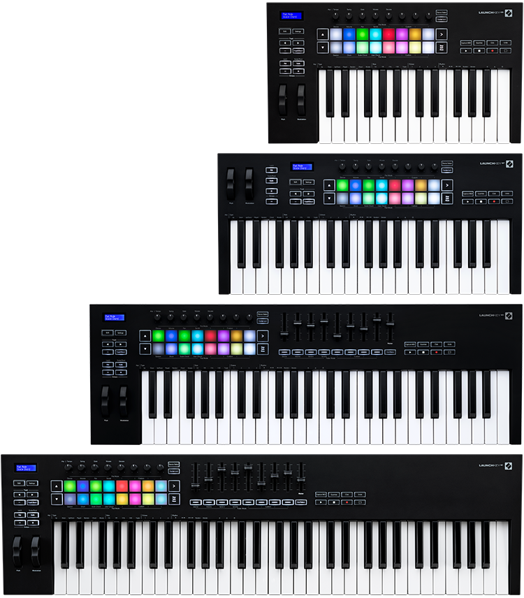 MIDIキーボード　launch key mini MK3