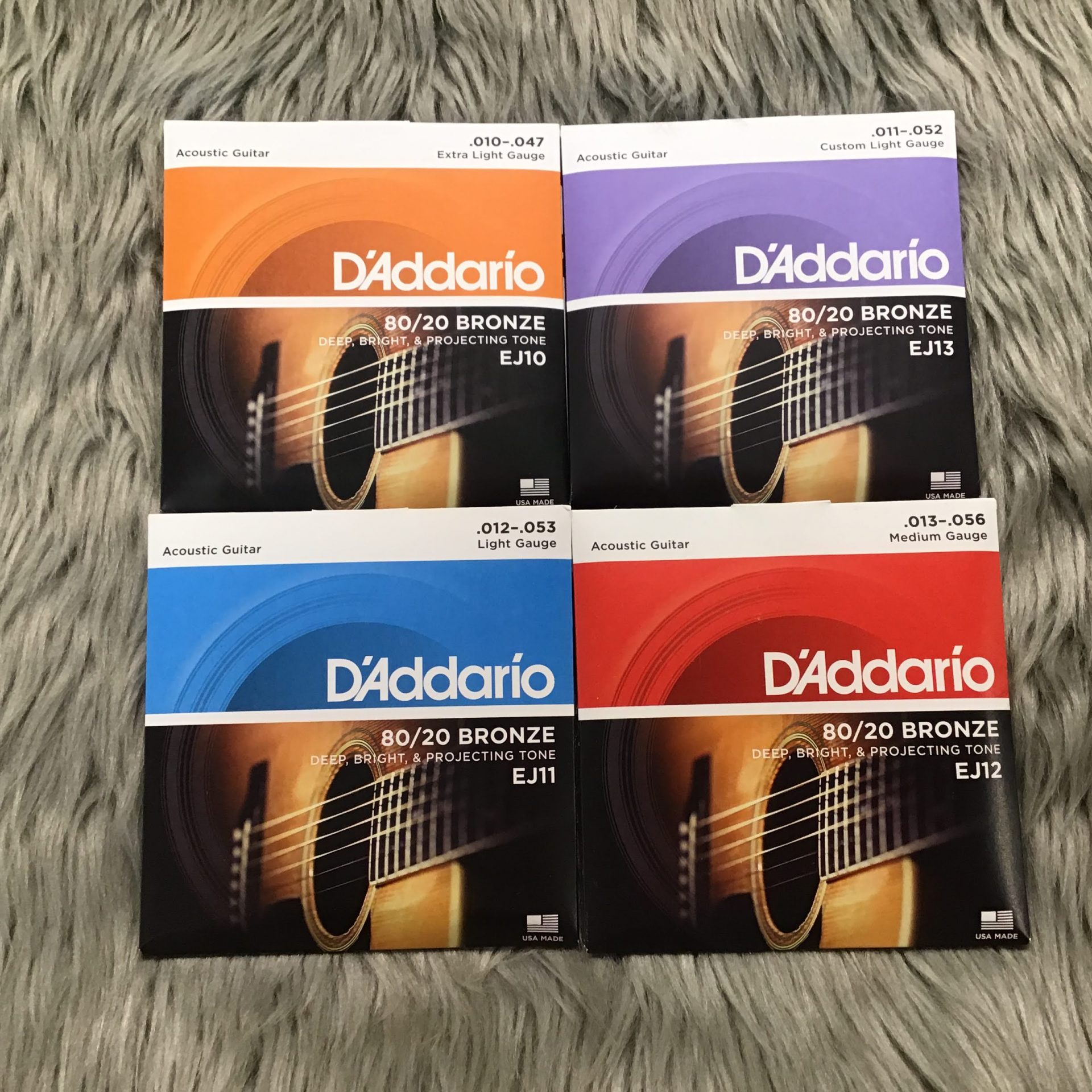 完成品 新品 D'Addario ダダリオ アコースティックギター弦 EJ13 i9tmg