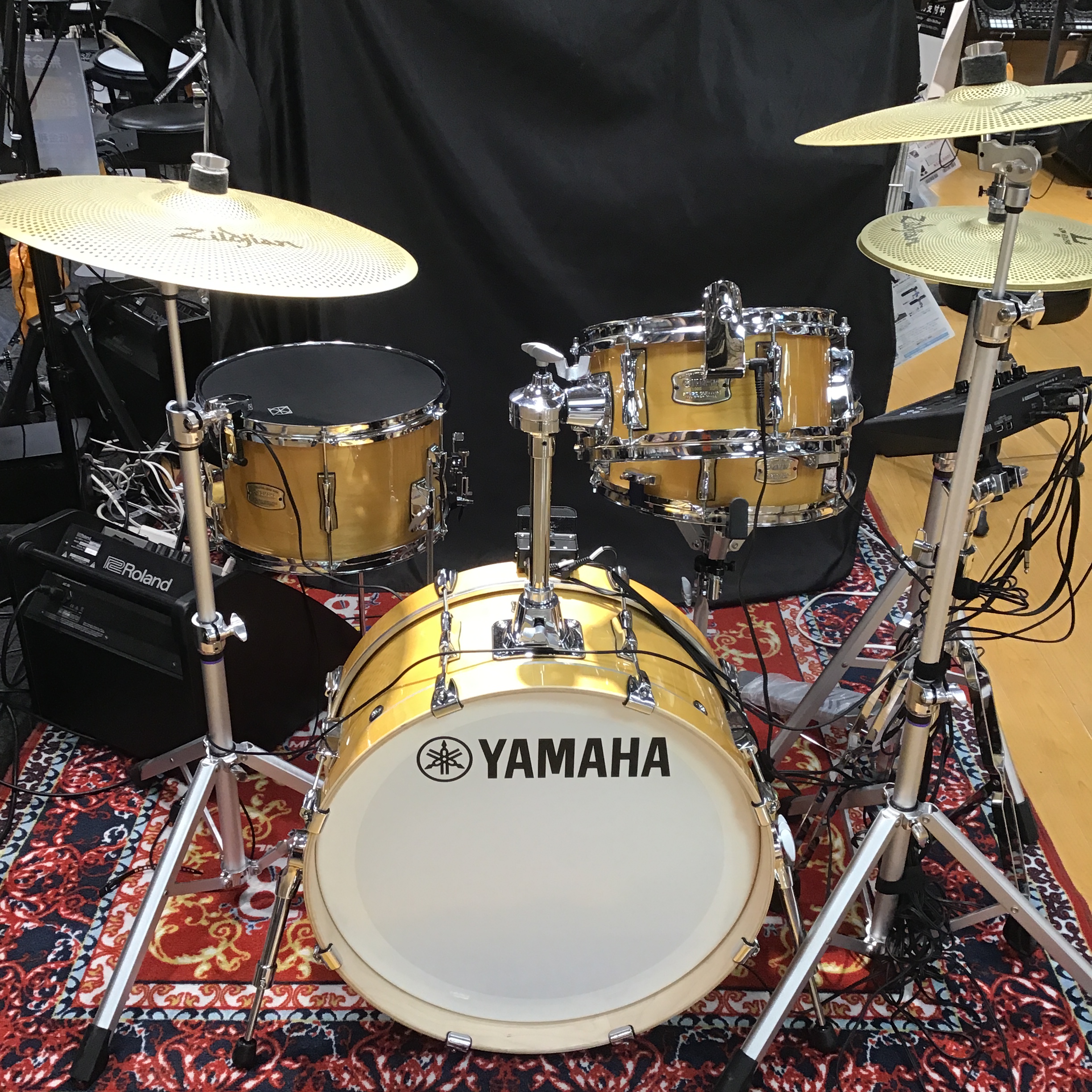 家で叩ける生ドラム⁉ 島村楽器独自キット YAMAHA ハイブリッドドラム S-SCEAD10LV-MH