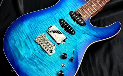 【商品特集】Altero Custom Guitars Astra Custom / Curly Tochi Top