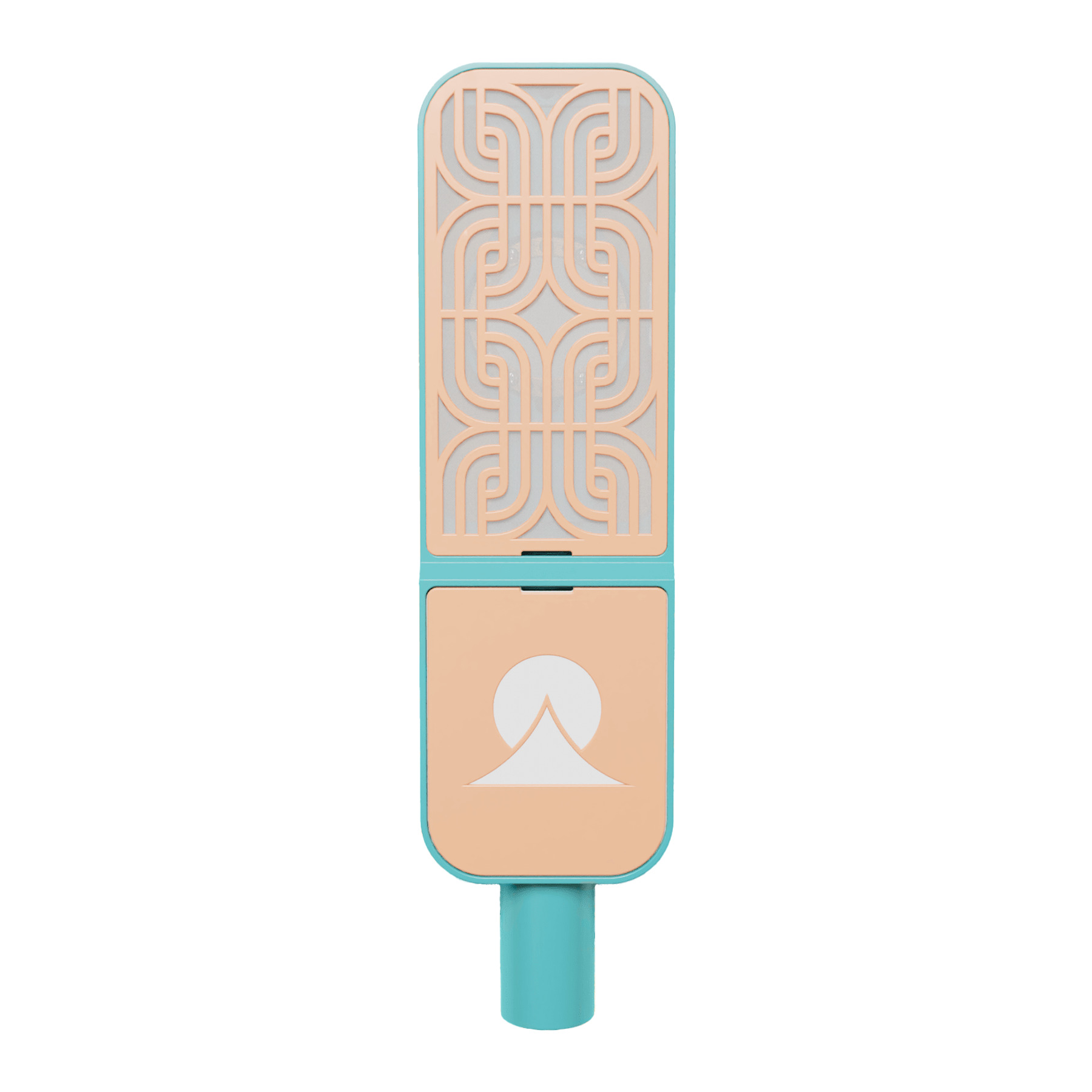 Ohma Condenser Teal/apricot