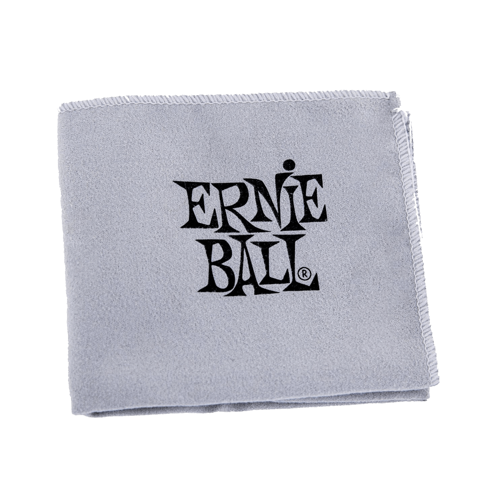 アーニーボールのロゴがプリントされたマイクロファイバー・クロスERNiE BALL 4220