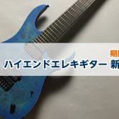 【エレキギター】ハイエンドモデル、大量入荷！