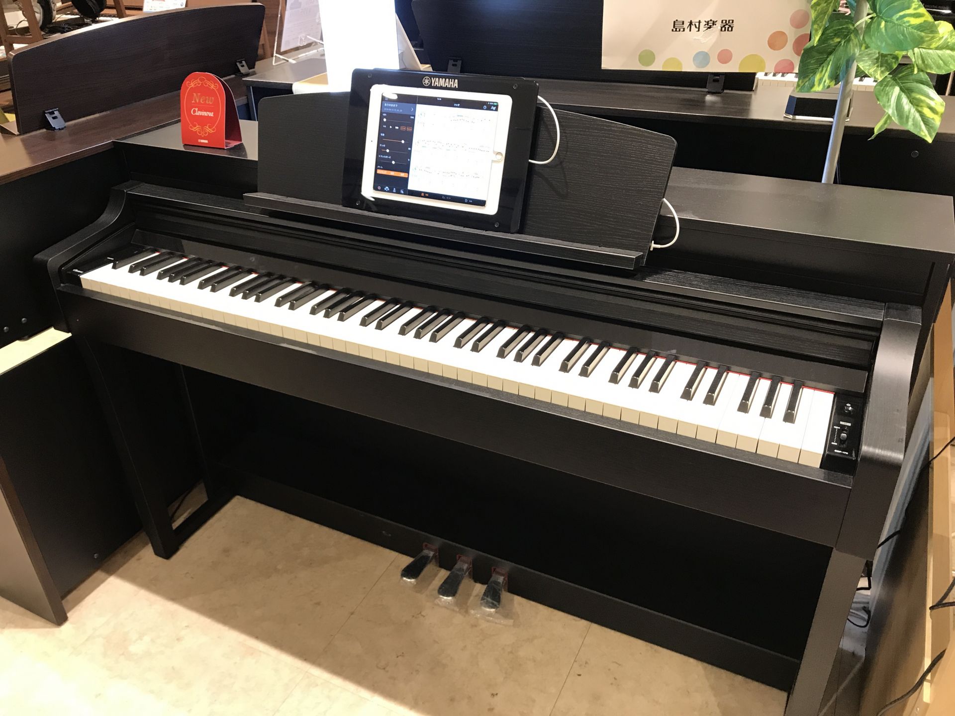 新発想の電子ピアノ！YAMAHA CSP-170好評展示中！