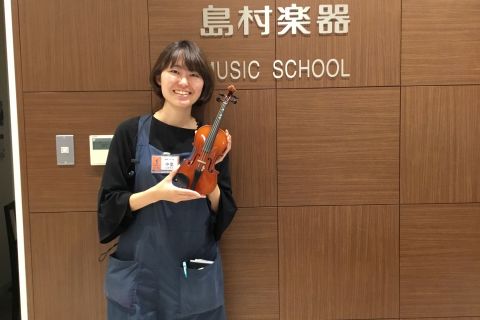 スタッフ写真 音楽教室 中里