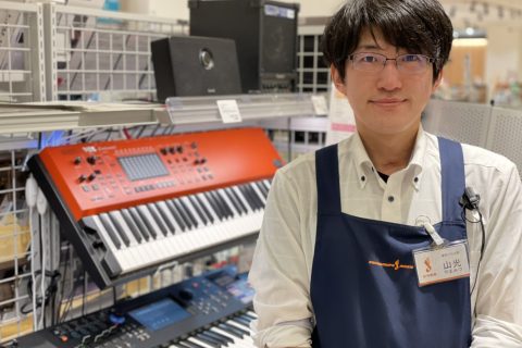 スタッフ写真 デジタル楽器、録音機材、シンセサイザー 山光
