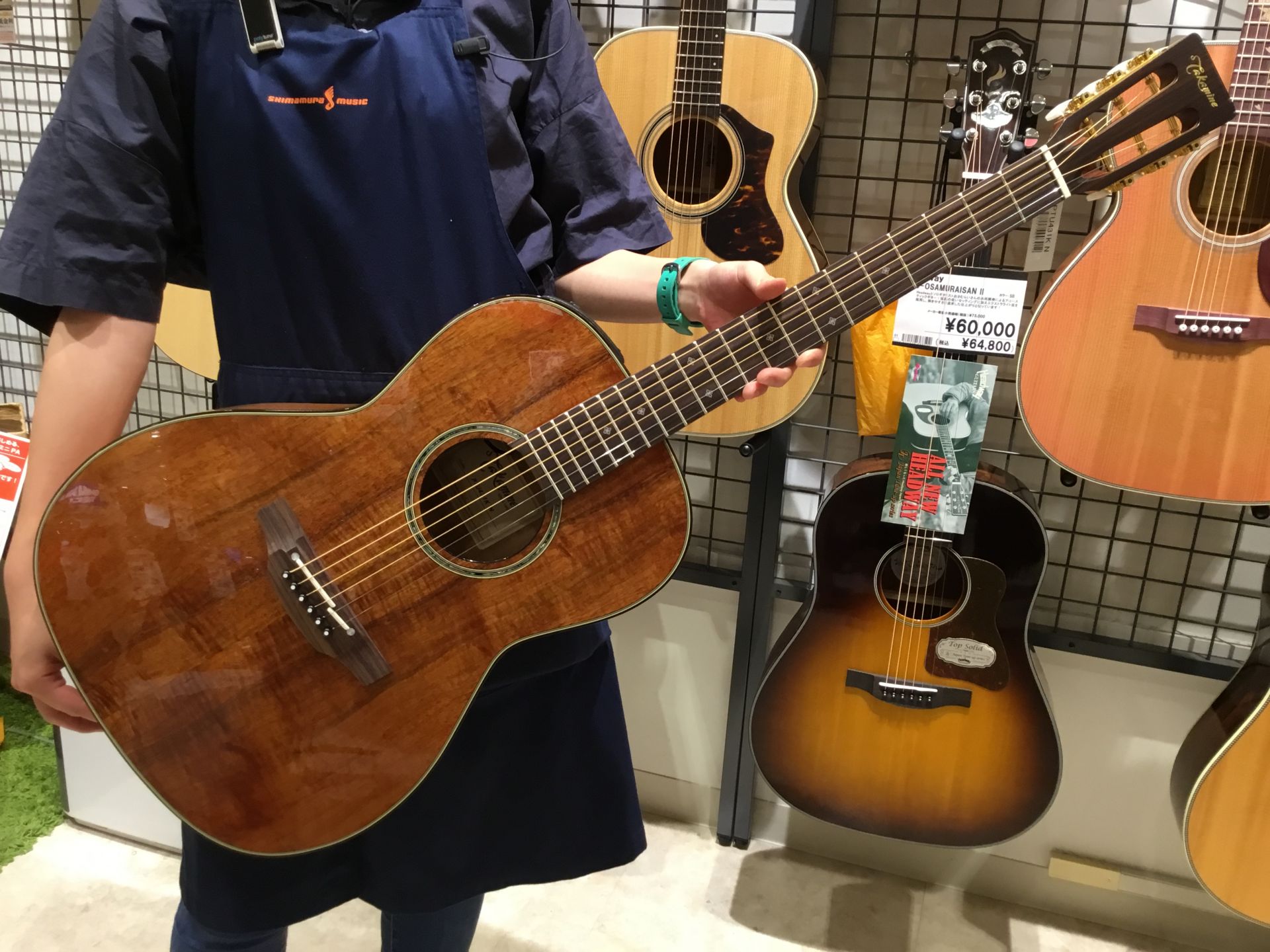 【ギター商品情報】Takamine（タカミネ）PTU431K