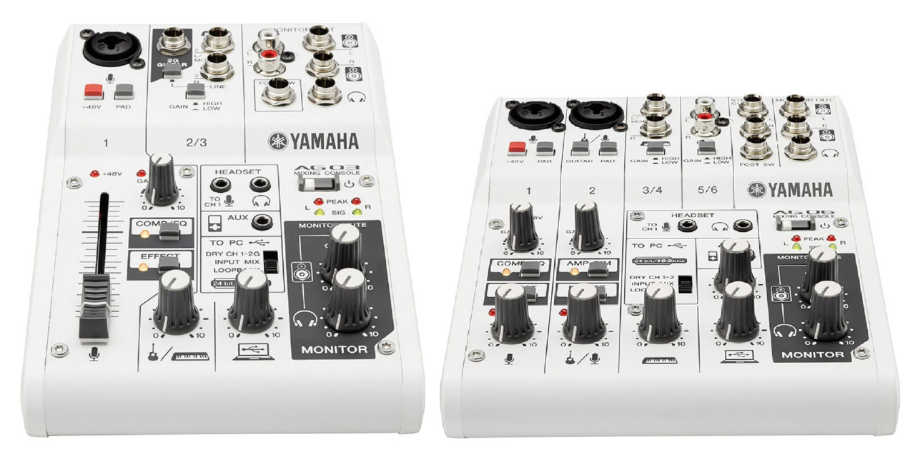 【再入荷！！】YAMAHA AG03/AG06 ウェブキャスティングミキサー