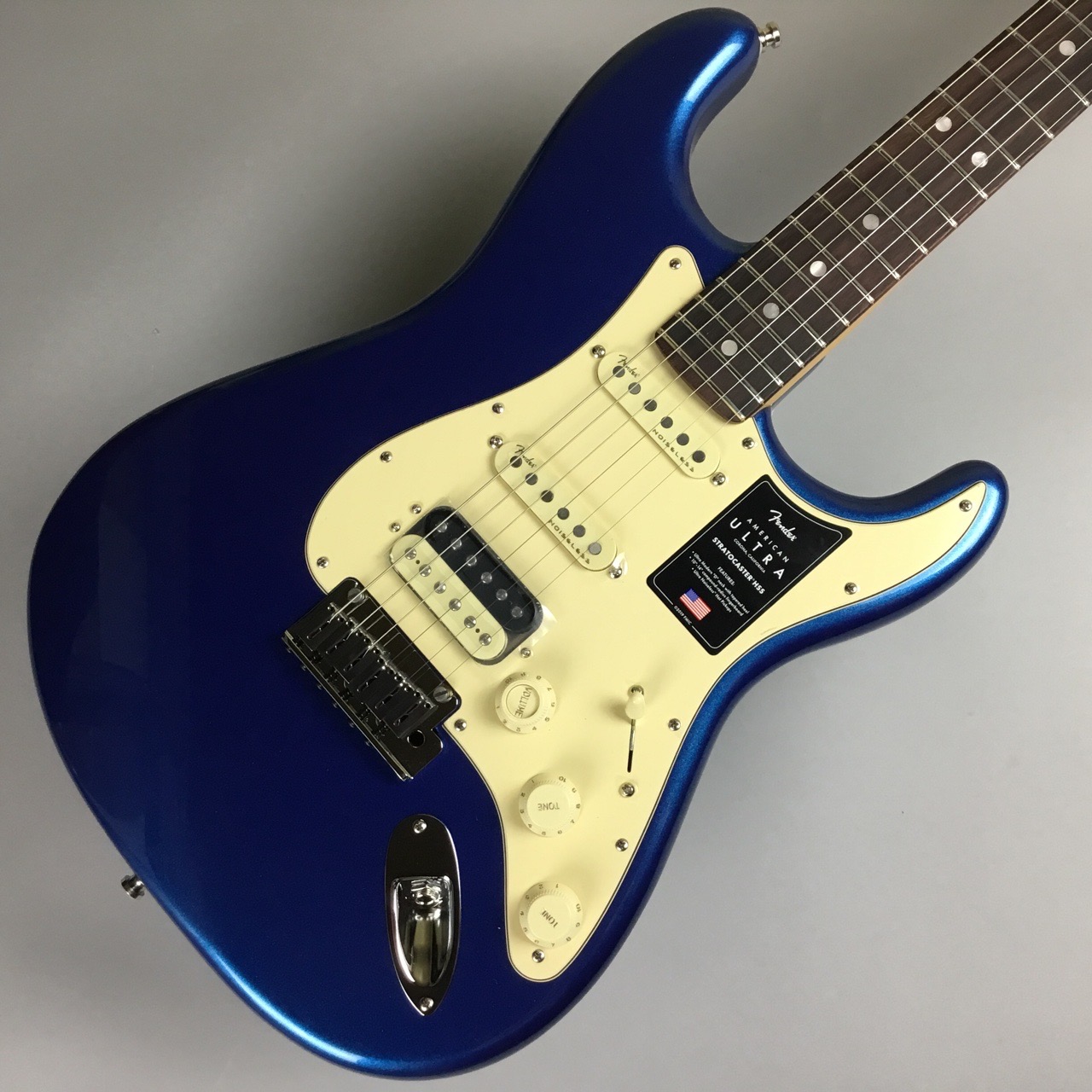 【エレキギター入荷情報】Fender American Ultra Stratocaster HSS Rosewood Fingerboard Cobra Blue 入荷致しました！！