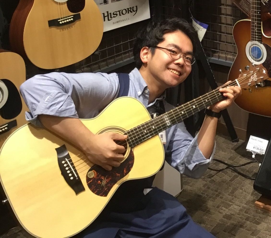 この記事を書いたスタッフ(浦和パルコ店)ギターアドバイザー　奥貫(おくぬき)