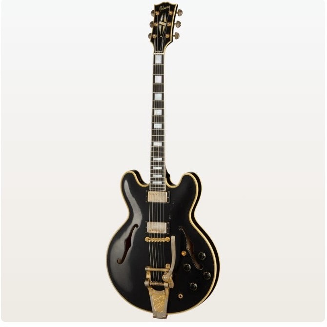 Keith Richards 1960 ES-355 Collector’s Edition, Signed Label