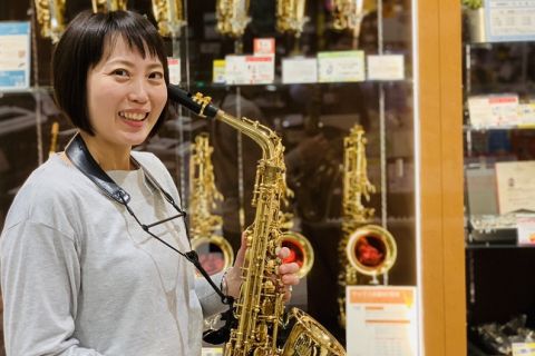 スタッフ写真 サックスインストラクター、管楽器アドバイザー 増渕