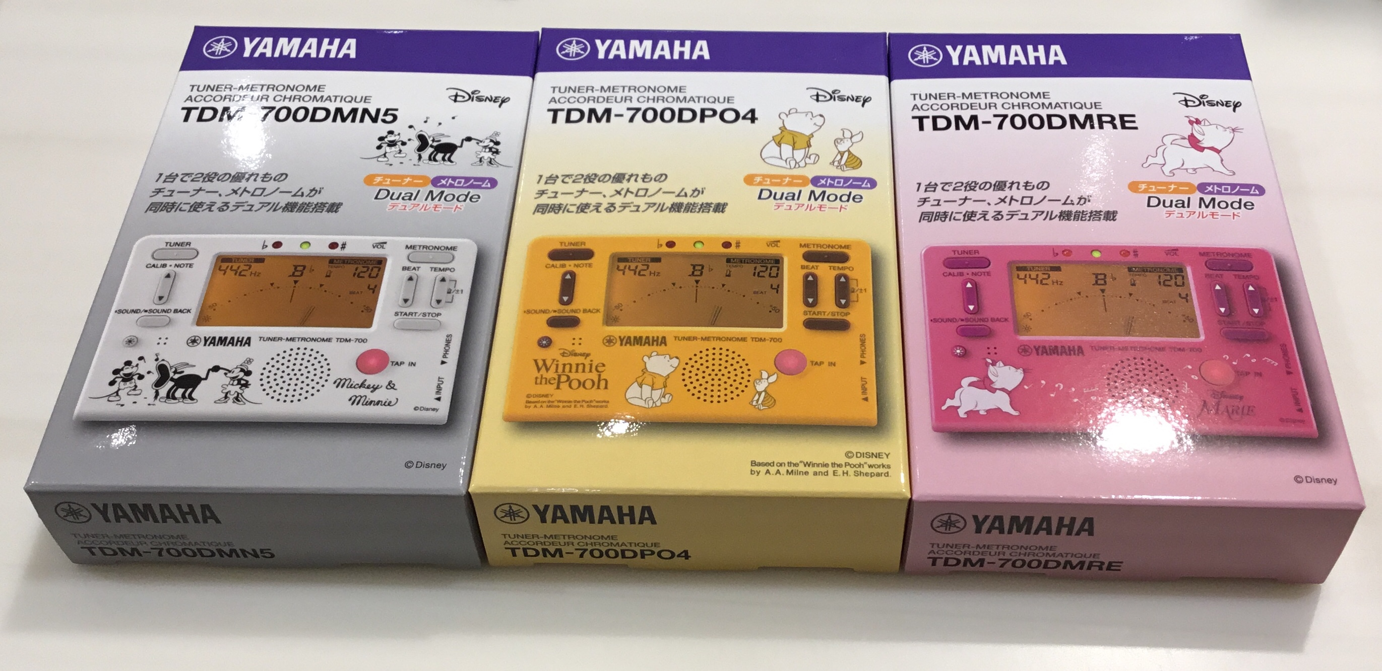 【管楽器】YAMAHA チューナーメトロノーム　ディズニー2020年限定デザインが入荷致しました！