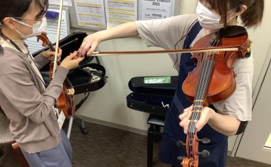 【音楽教室体験レポート】バイオリン初心者スタッフが体験レッスンを受けてみた！
