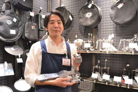 スタッフ写真 ドラム関連 柳 大地