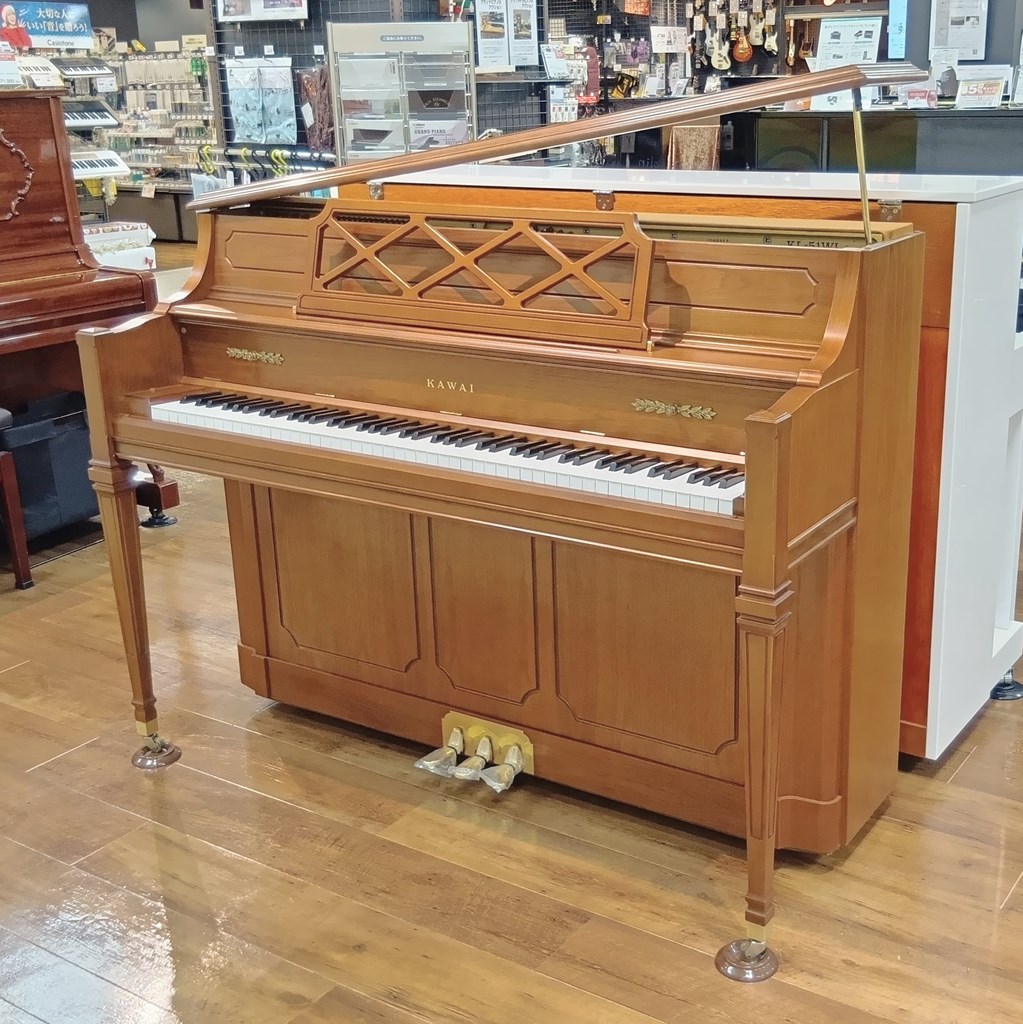 中古アップライトピアノカワイ KL51WI