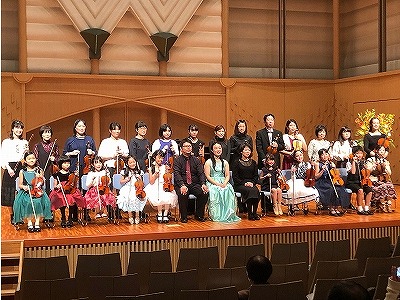 【音楽教室】管弦・ピアノ発表会を開催しました！