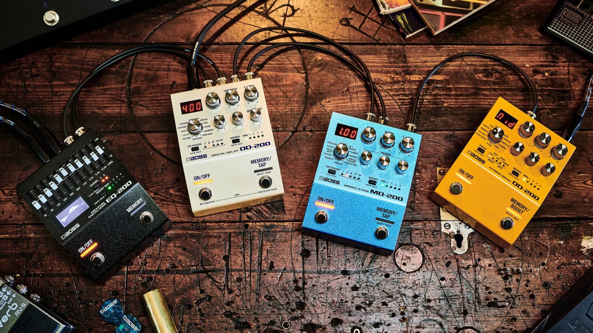 【入荷情報 店頭にてお試し可能です】BOSS新製品OD-200、EQ-200【在庫僅少の為、ご購入はお早めに！】