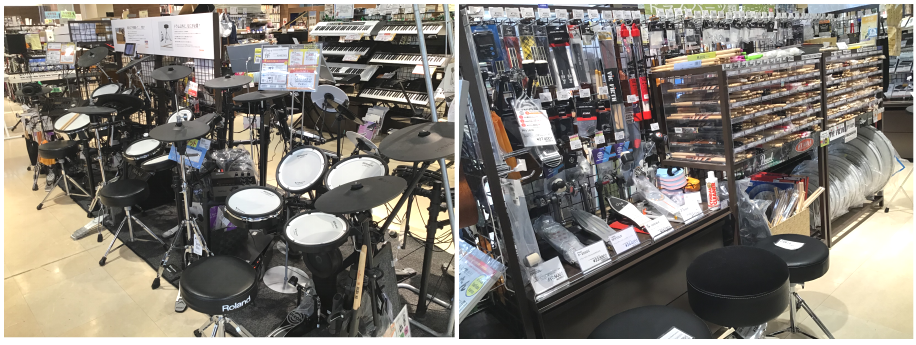電子ドラム総合ページ 和歌山県で電子ドラムを探すなら島村楽器和歌山店にお任せください イオンモール和歌山店 店舗情報 島村楽器