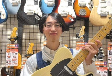 スタッフ写真 エレキギター・エフェクター・アンプ・デジタル楽器・ギターアクセサリー 田中