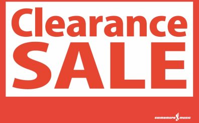 【クリアランスSALE実施中！！】