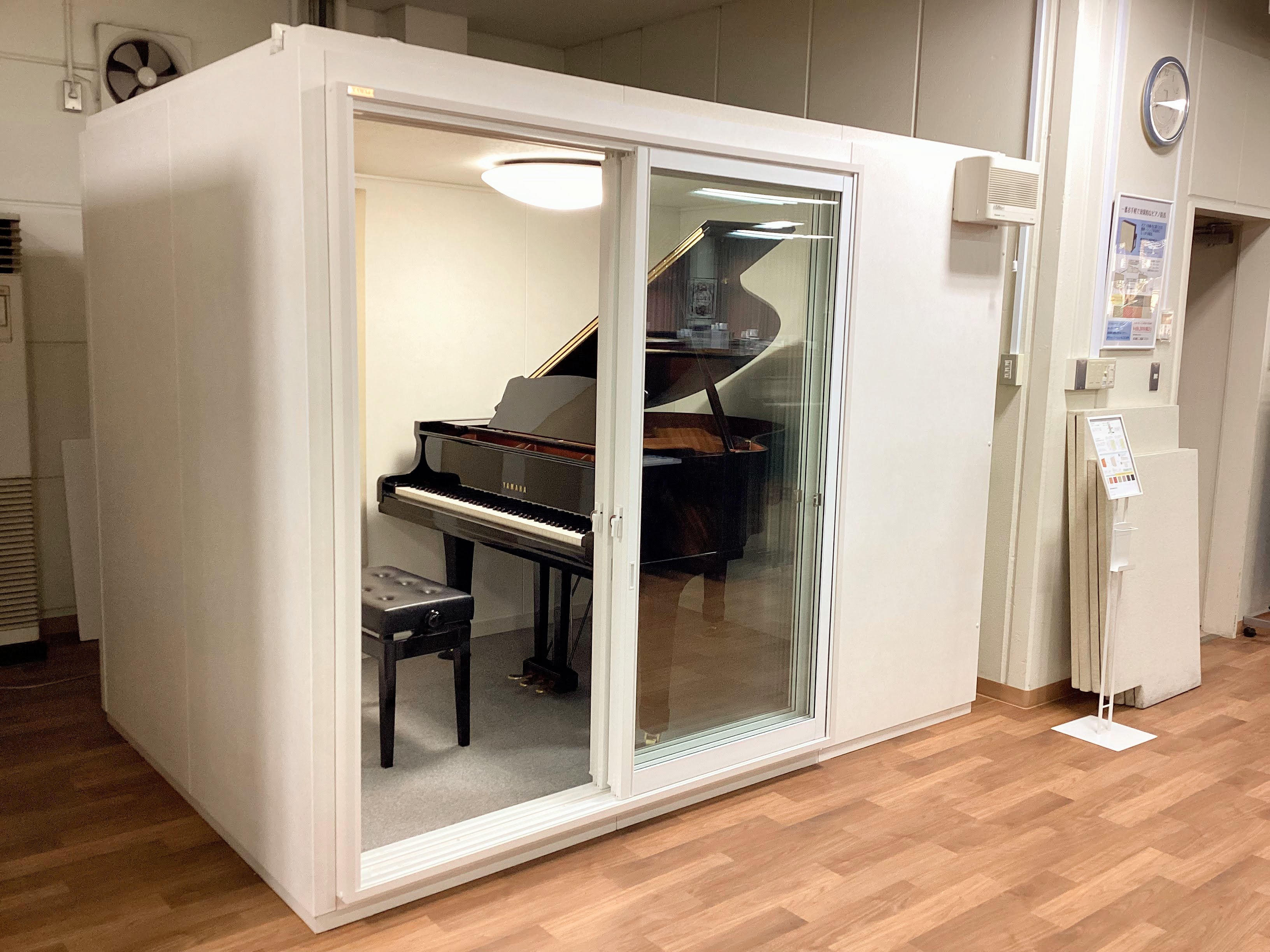 カワイ防音室ナサールMHSX18-26 テラスサッシ仕様
