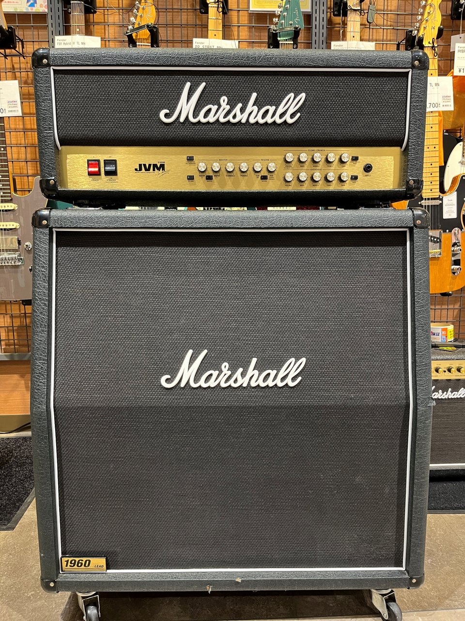 MarshallJVM210H(ヘッドアンプ)・1960A(キャビネット)セット商品【長期店頭展示品】