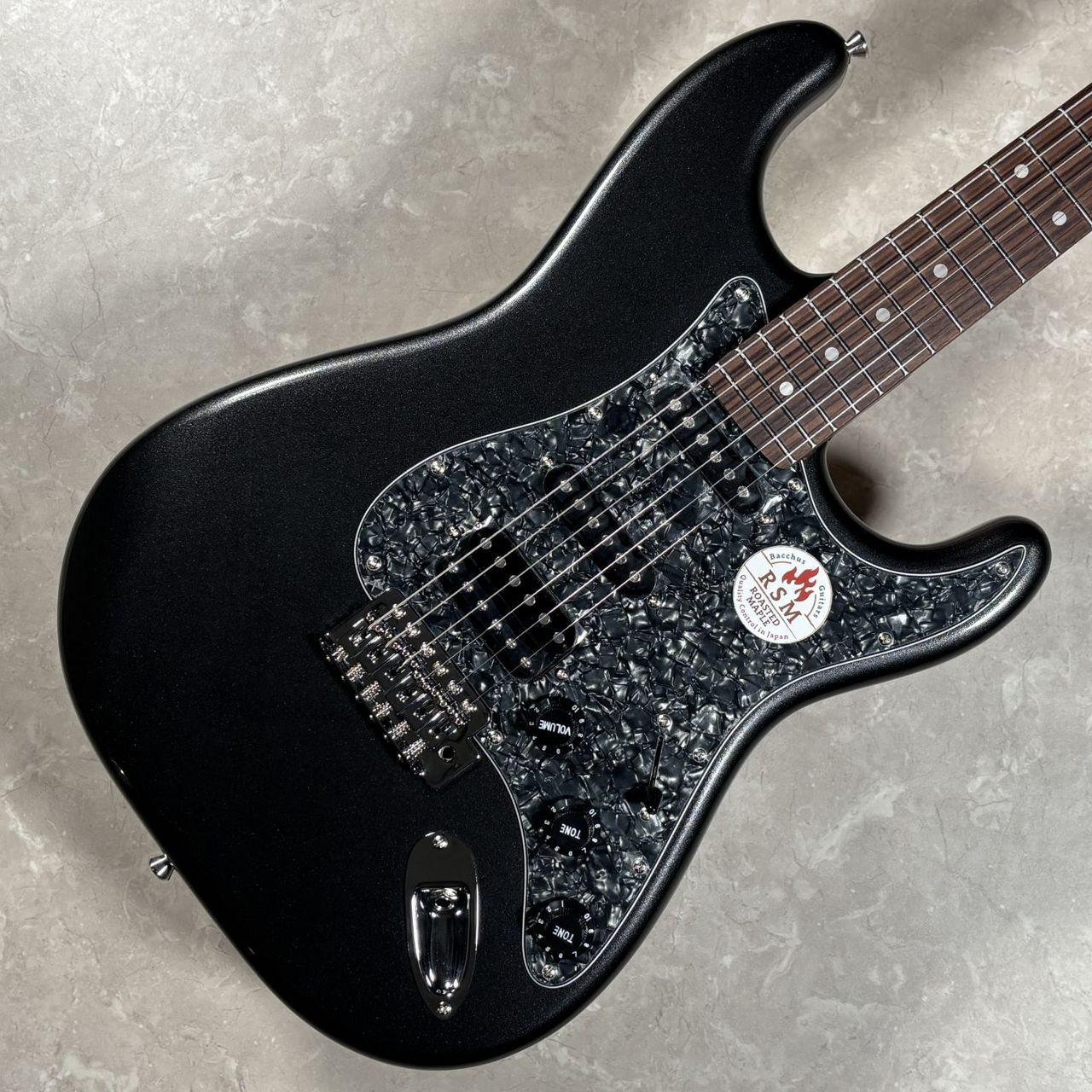 エレキギターBST-2-RSM/R-BPPG Gun-M