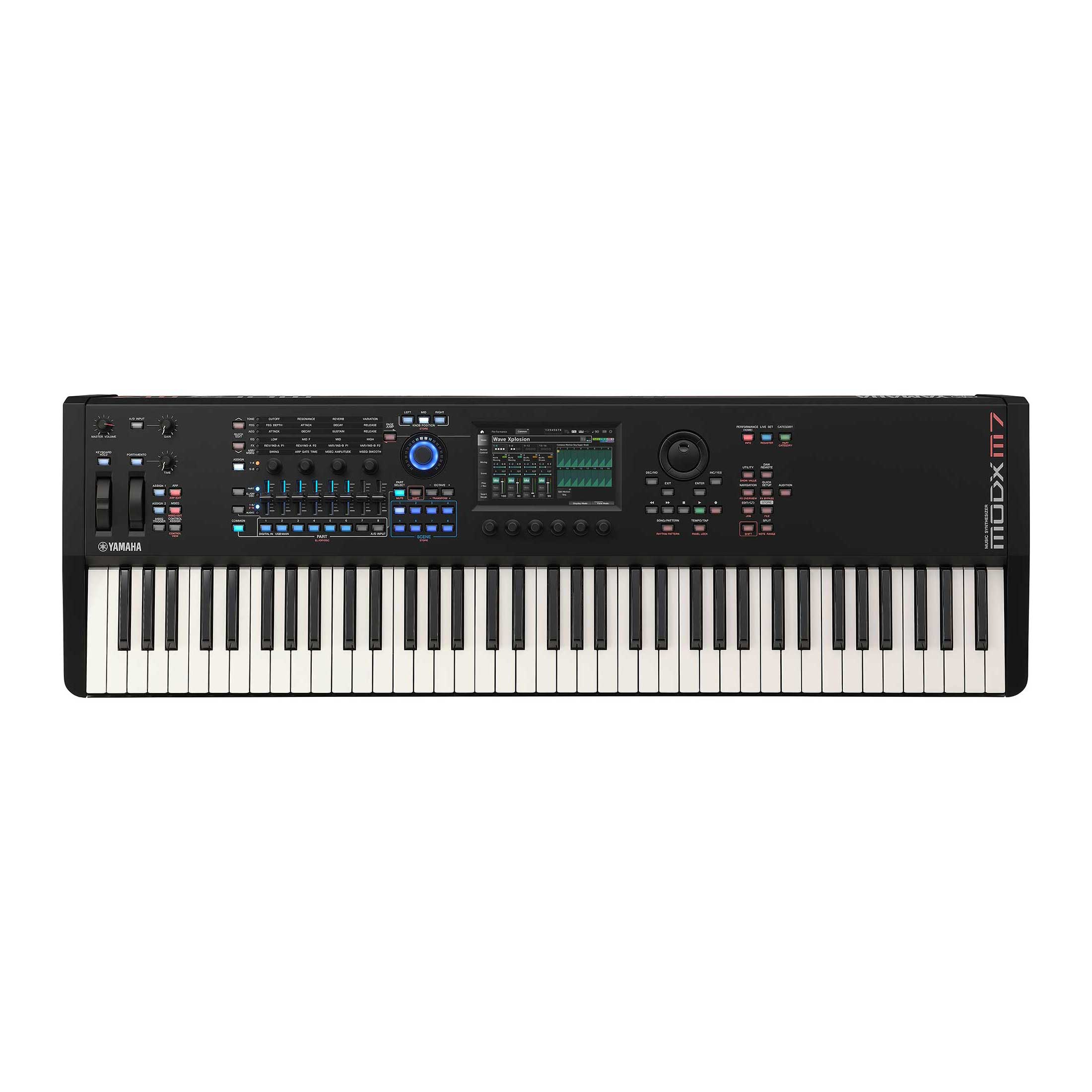 ライブ・制作向け多用途シンセサイザーYAMAHA MODX M7