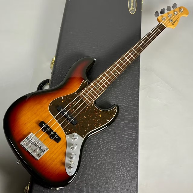 History 【中古】GH-BJ4V/C 3TS
税込販売価格￥128,000
現在は廃盤となっている、島村楽器オリジナルブランド「HISTORY」の上級ジャズベースモデルの良好な状態の中古が入荷！