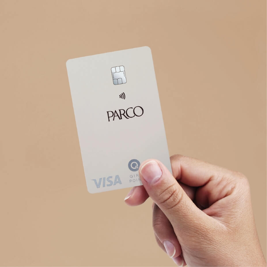 PARCOポイントが貯まる！使える！パルコ公式カード・アプリ詳細はこちら！