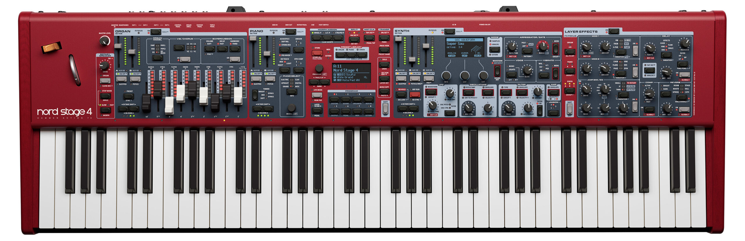 ステージキーボードNord Stage 4 73