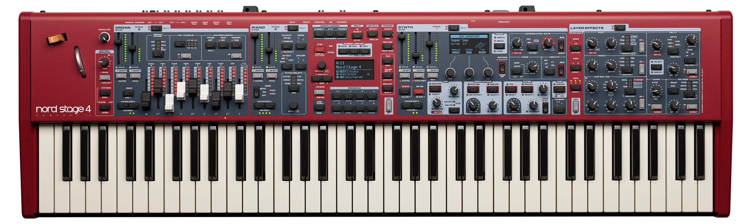 ステージキーボードNord Stage 4 Compact