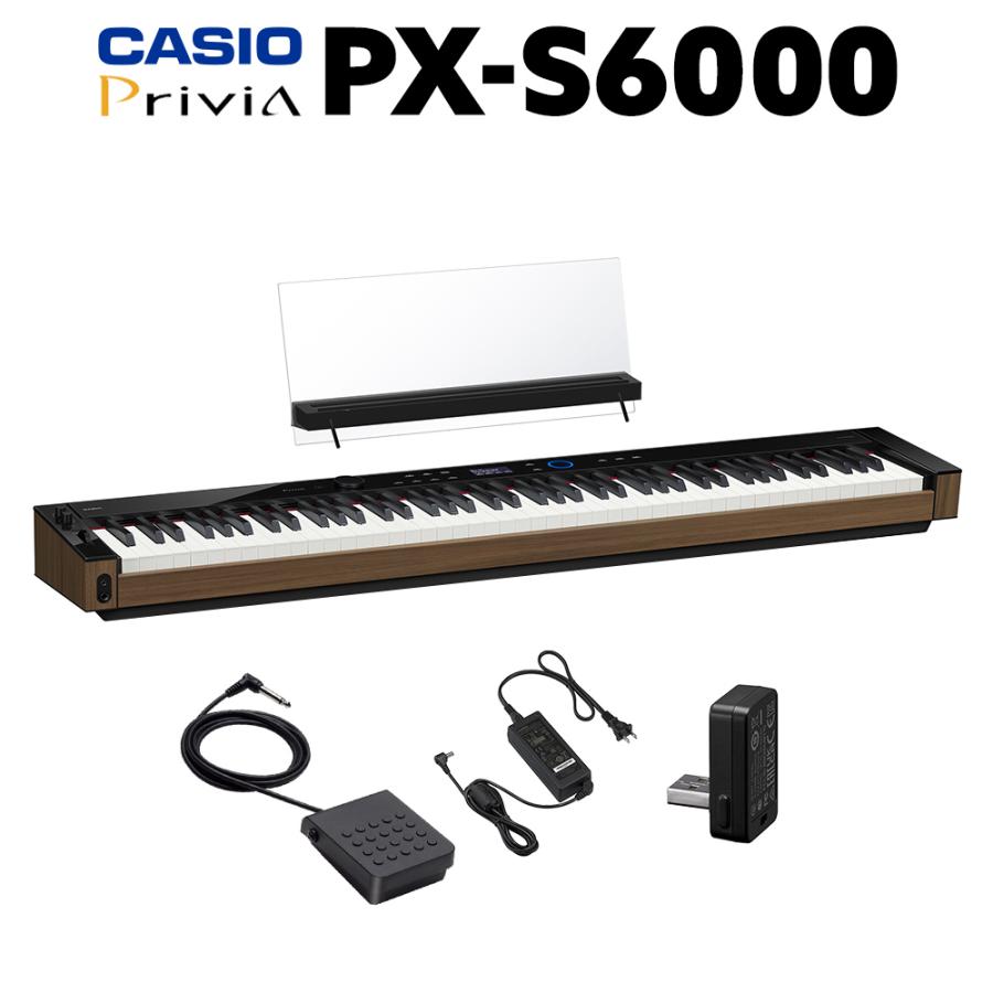 ポータブルピアノCASIO PX-S6000