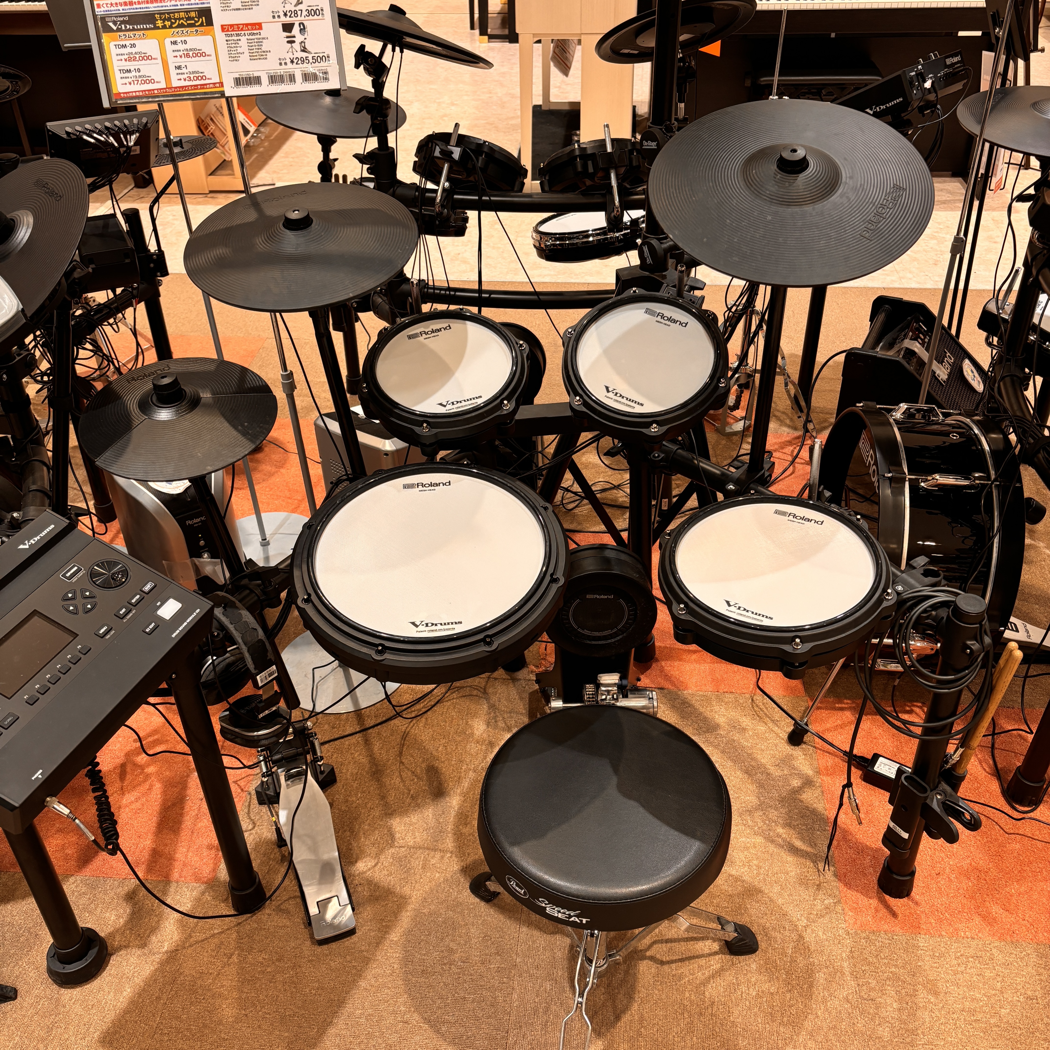 電子ドラムRoland TD-313SC-S