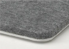 フラットボード静の側面。
2.8cmの厚みで階下へのペダルの振動を防ぎます。