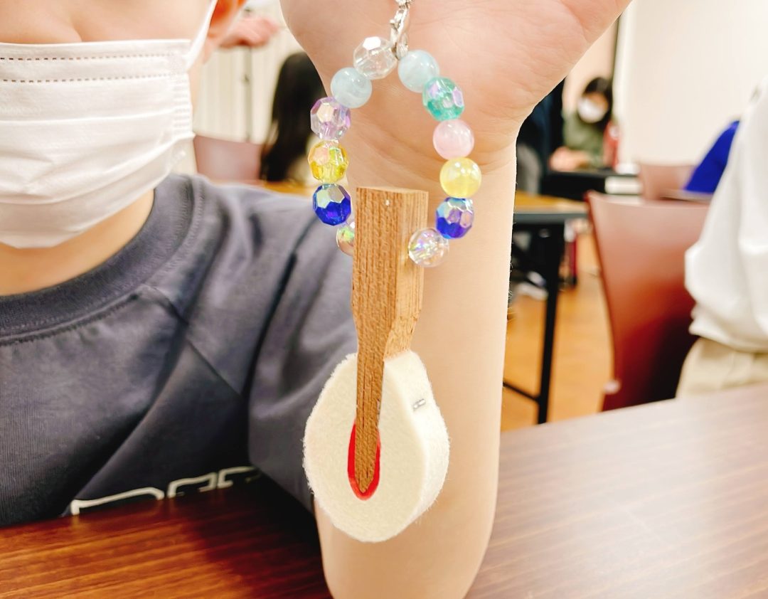 自分だけのキーホルダーが作れます！