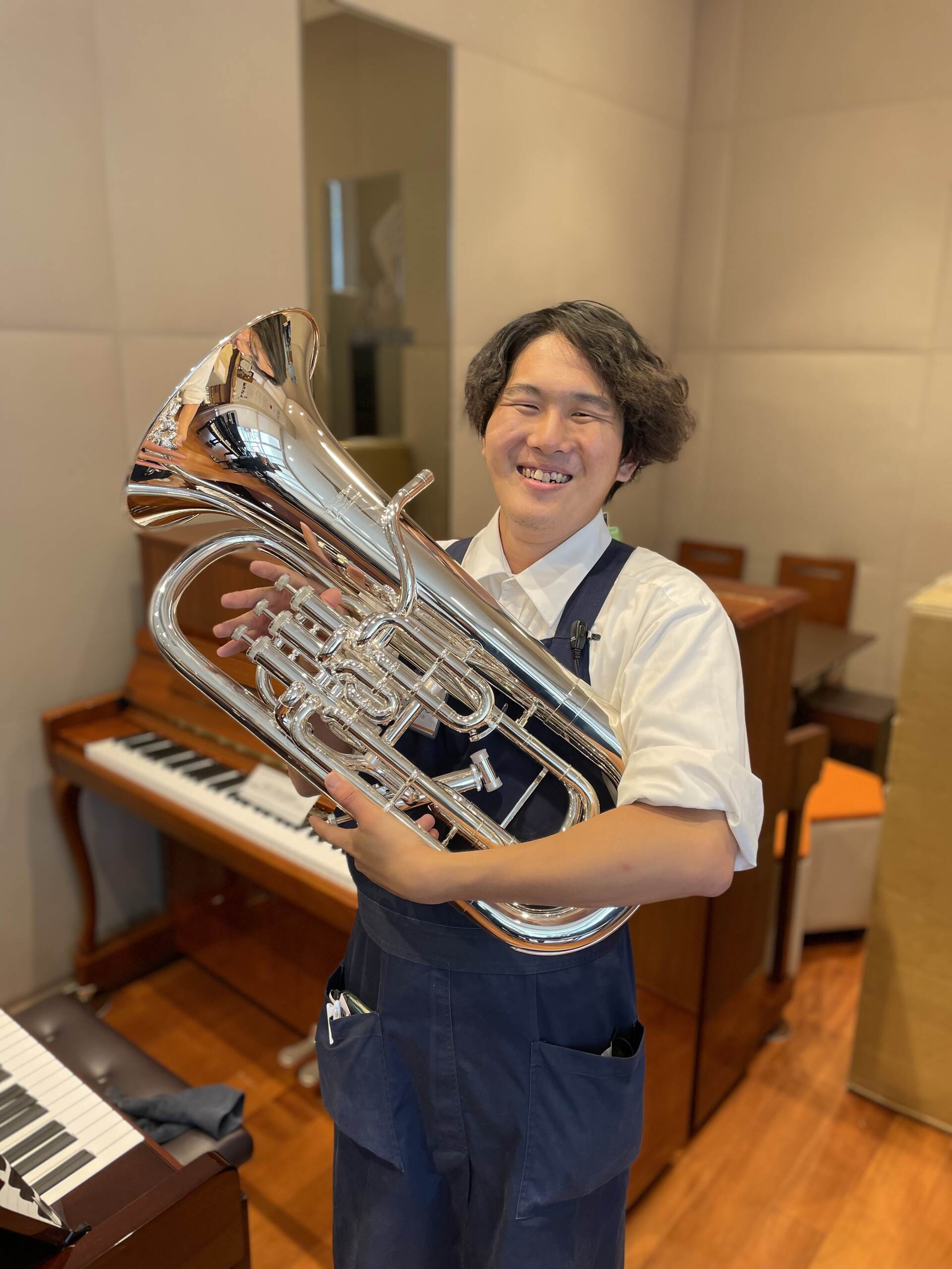 フェア責任者・管楽器アドバイザー松尾（まつお）