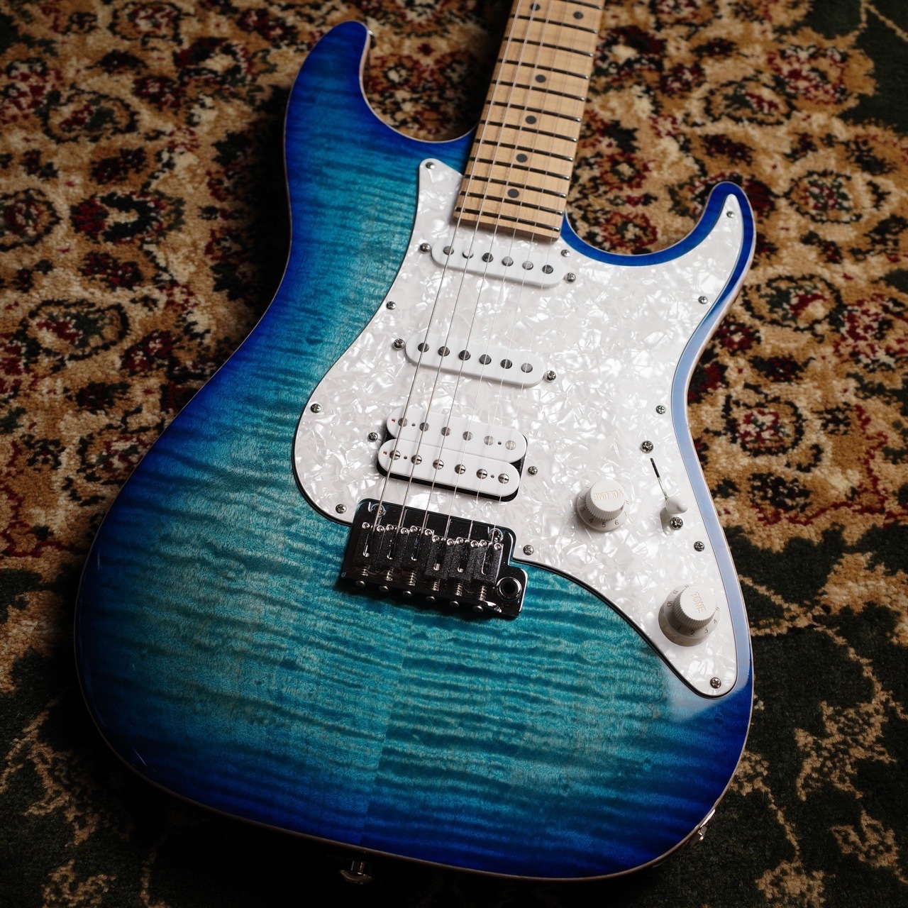 新品Suhr Standard Plus / RM Bahama Blue Burst